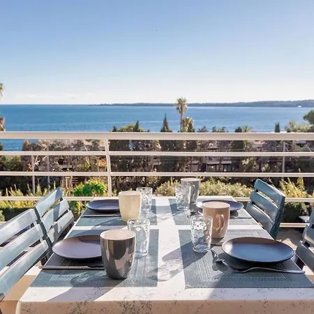 With Panoramic Sea View, Walk To The - Marechal Juin By Halldis * Cannes